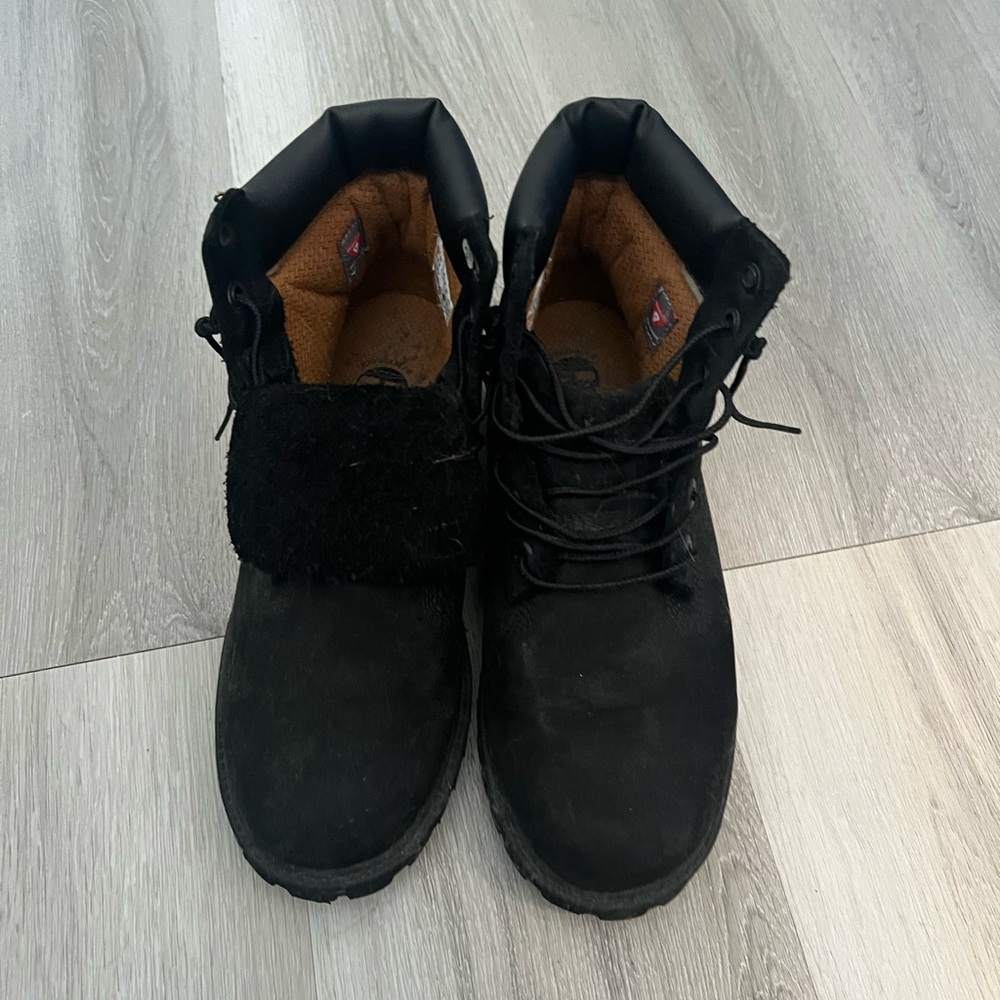 Black Timberland Boots